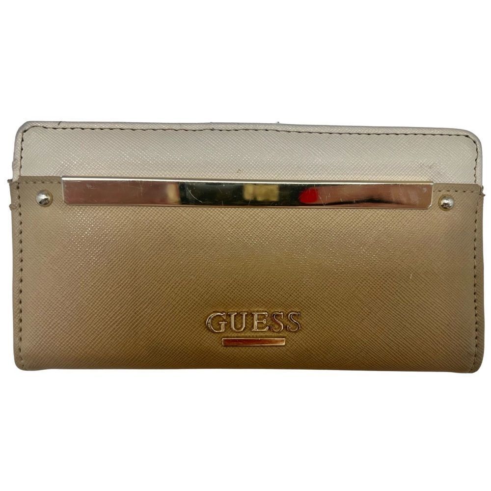 GUESS Factory tan and gold Jewlie Crossbody with BONUS matching wallet! - Picture 9 of 16